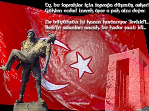 18 Mart Çanakkale Şehitlerimizi Saygıyla Anıyoruz..