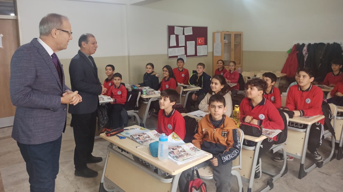 İlçe Milli Eğitim Müdürümüz Mehmet ÇİMEN Okulumuzu ziyaret etti.